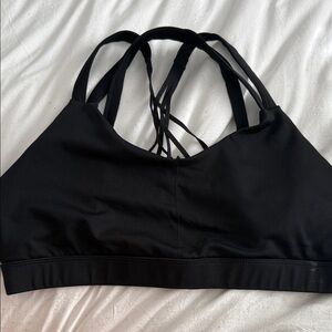 Champion Black Multi-Strap Sports Bra
